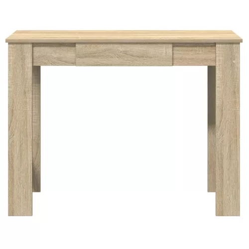 Sonoma tölgy színű szerelt fa íróasztal 100x45x75 cm