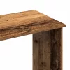 Antik fa színű szerelt fa íróasztal 102x50x75 cm