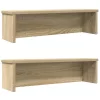 Konyhai állványok egymásba rakható 2 db Sonoma tölgy 60x15x16cm