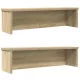 Konyhai állványok egymásba rakható 2 db Sonoma tölgy 60x15x16cm