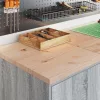 Garázs tárolószekrény szürke Sonoma 40x51x85 cm