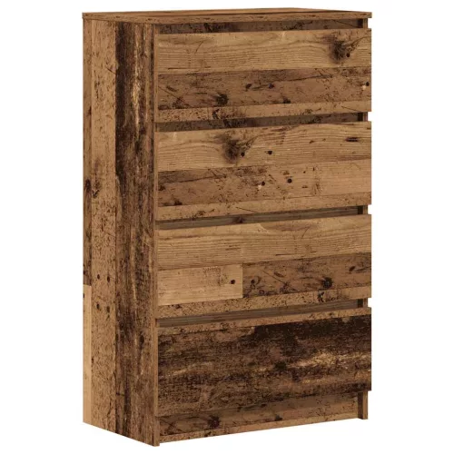 Antik fa szerelt fa tálalószekrény 60 x 35 x 98,5 cm