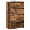 Antik fa szerelt fa tálalószekrény 60 x 35 x 98,5 cm