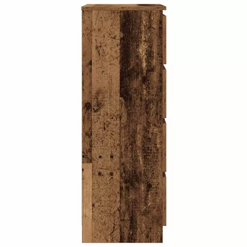 Antik fa szerelt fa tálalószekrény 60 x 35 x 98,5 cm