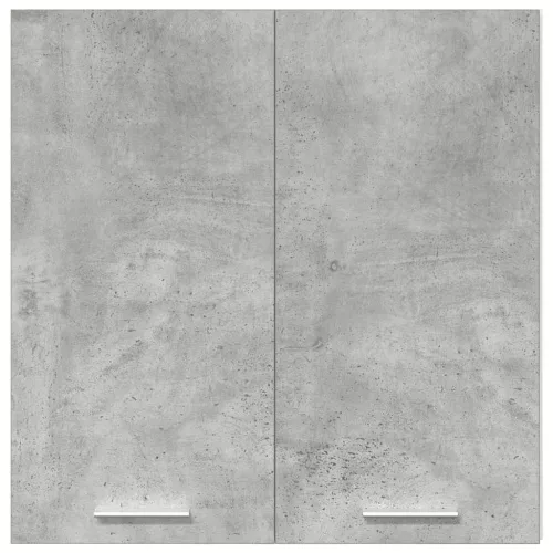Betonszürke szerelt fa konyhai fali szekrény 60x31x60 cm