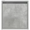 Betonszürke falra szerelhető éjjeliszekrény 38x34x40 cm