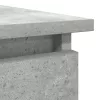 Betonszürke konzolasztal fiókokkal 85,5x38,5x74,5 cm