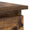 Füstös tölgy színű konzolasztal fiókokkal 85,5x38,5x74,5 cm