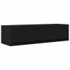 TV szekrény fiókkal Musta tammi 100 x 31 x 25,5 cm Faanyag