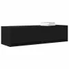 TV szekrény fiókkal Musta tammi 100 x 31 x 25,5 cm Faanyag