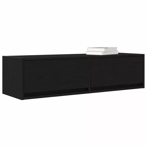 TV szekrény fiókkal Musta tammi 100 x 31 x 25,5 cm Faanyag