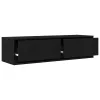 TV szekrény fiókkal Musta tammi 100 x 31 x 25,5 cm Faanyag