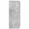 Betonszürke szerelt fa tálalószekrény fiókos 71x35x84 cm