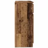 Antik fa szerelt fa tálalószekrény fiókos 71x35x84 cm