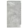 Betonszürke szerelt fa tálalószekrény fiókos 71x35x65 cm