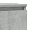 Betonszürke szerelt fa tálalószekrény fiókos 71x35x65 cm
