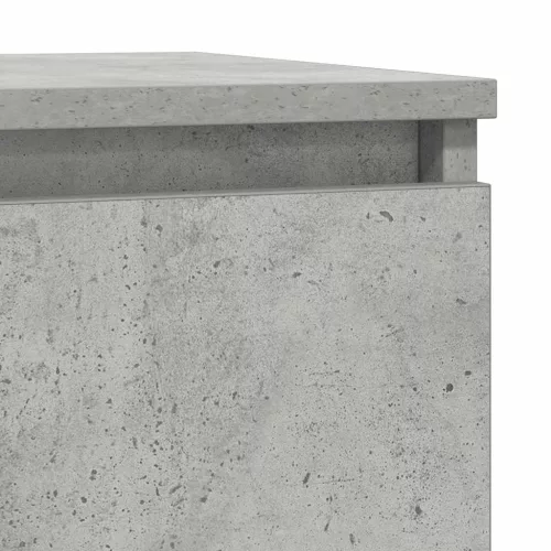 Betonszürke szerelt fa tálalószekrény fiókos 71x35x65 cm