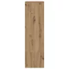 Kézműves tölgy szerelt fa szekrény fiókkal 55,5x34x119,5 cm