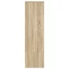 Sonoma tölgy szerelt fa magasszekrény 29,5x34x119,5 cm