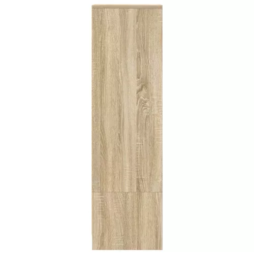 Sonoma tölgy szerelt fa magasszekrény 29,5x34x119,5 cm