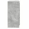 Betonszürke szerelt fa tálalószekrény 80x35x76 cm