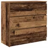 Antik fa szerelt fa tálalószekrény 80x35x76 cm