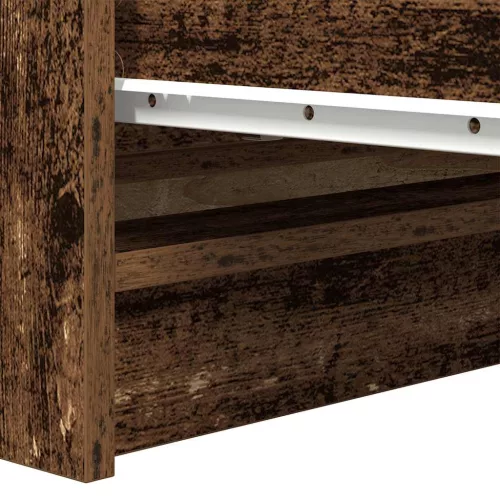 Antik fa szerelt fa tálalószekrény 80x35x76 cm