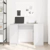 Fehér forgácslap íróasztal 120x42x76 cm