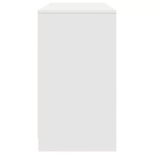 Fehér forgácslap íróasztal 120x42x76 cm