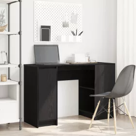 Fekete tölgy forgácslap íróasztal 120x42x76 cm