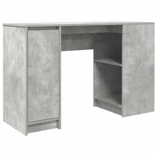 Betonszürke forgácslap íróasztal 120x42x76 cm