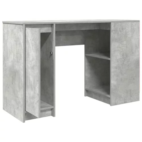 Betonszürke forgácslap íróasztal 120x42x76 cm