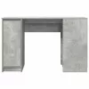 Betonszürke forgácslap íróasztal 120x42x76 cm