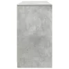 Betonszürke forgácslap íróasztal 120x42x76 cm