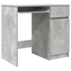 Betonszürke forgácslap íróasztal 86x49x76 cm