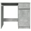Betonszürke forgácslap íróasztal 86x49x76 cm