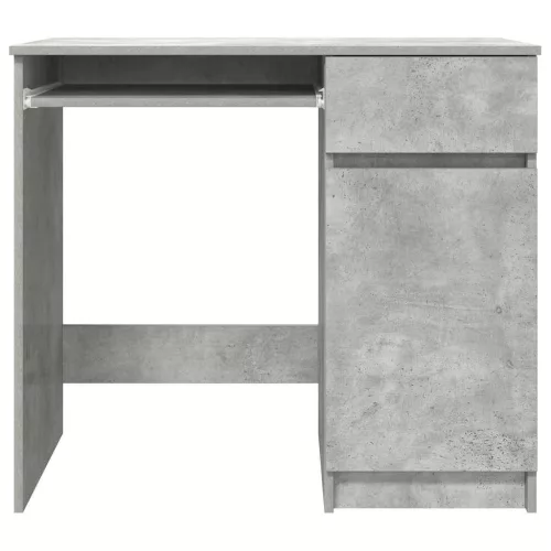 Betonszürke forgácslap íróasztal 86x49x76 cm