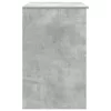 Betonszürke forgácslap íróasztal 86x49x76 cm