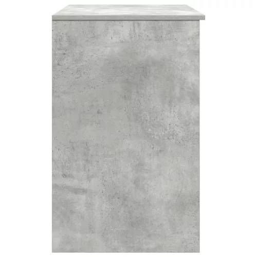 Betonszürke forgácslap íróasztal 86x49x76 cm