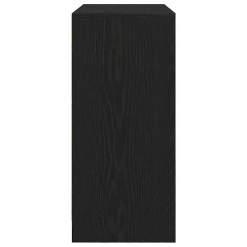 Fekete tölgy komód fiókokkal és ajtókkal 70,5x34x74,5 cm