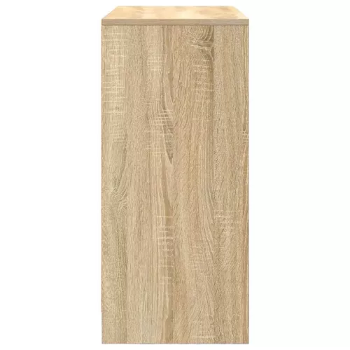 Sonoma tölgy komód fiókokkal és ajtókkal 70,5x34x74,5 cm