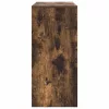 Füstölt tölgy komód fiókokkal és ajtókkal 70,5x34x74,5 cm