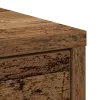 Antik fa komód fiókokkal és ajtókkal 70,5x34x74,5 cm