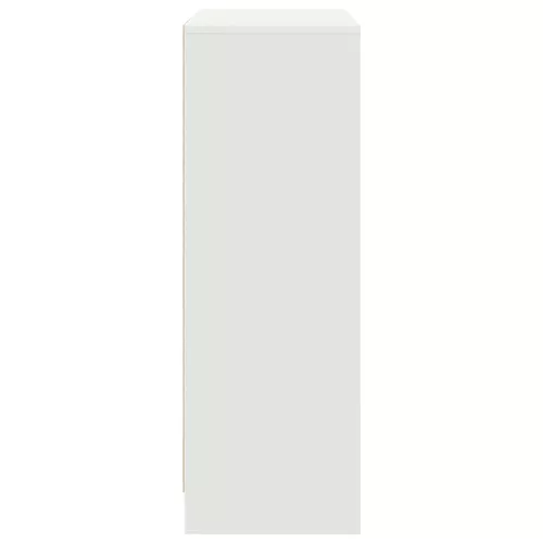 Fehér komód fiókokkal és ajtókkal 73x31x90 cm