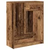 Antik fa komód fiókokkal és ajtókkal 73x31x90 cm