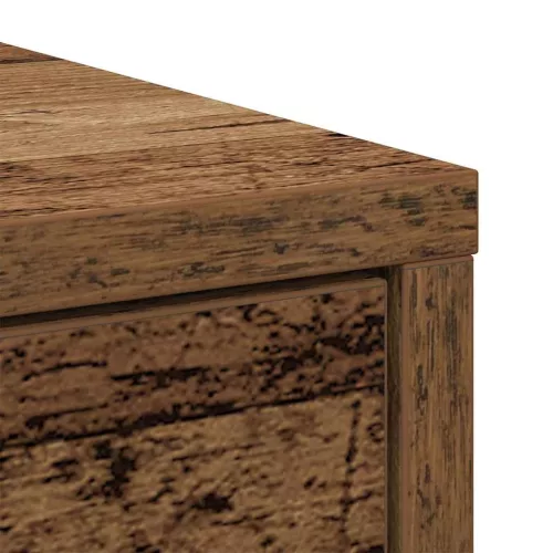 Antik fa komód fiókokkal és ajtókkal 73x31x90 cm