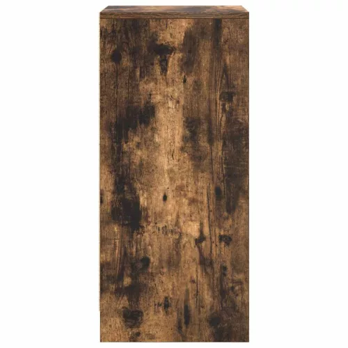 Füstös tölgy színű szerelt fa cipőszekrény 29,5x34x76 cm