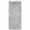 Betonszürke szerelt fa cipőszekrény 57x34x76 cm