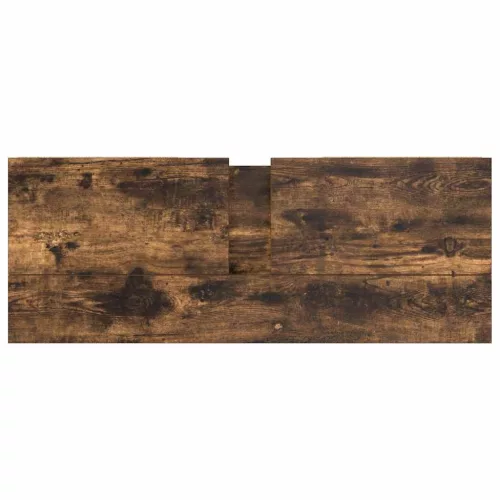 Füstös tölgy mosdószekrény fiókokkal 90x34,5x60 cm