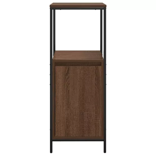Barna tölgy fürdőszobaszekrény polcokkal 36x35x95 cm